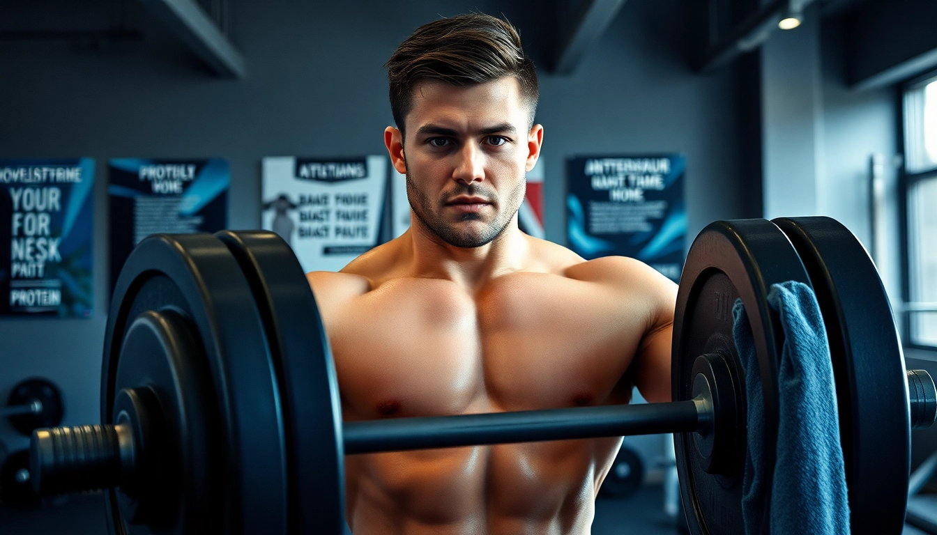 Proviron kaufen hilft beim Krafttraining in einem professionellen Fitnessstudio.