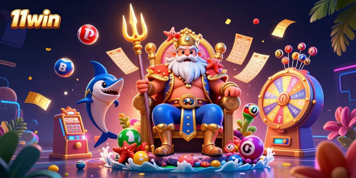 Engage in thrilling fun at 11win's vibrant lottery scene with dynamic elements.