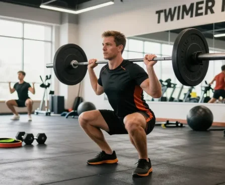Anabolika kaufen für effektives Muskeltraining im Fitnessstudio mit motivierenden Trainingsszenen.