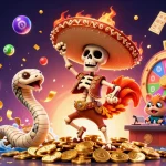 Zoccer brings vibrant energy to a playful casino scene with colorful elements and lively characters